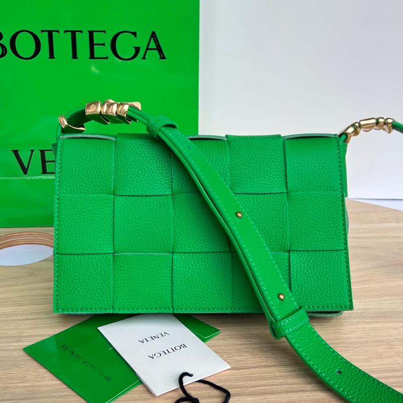 Bottega Veneta Handbags 666870 Parrot Green